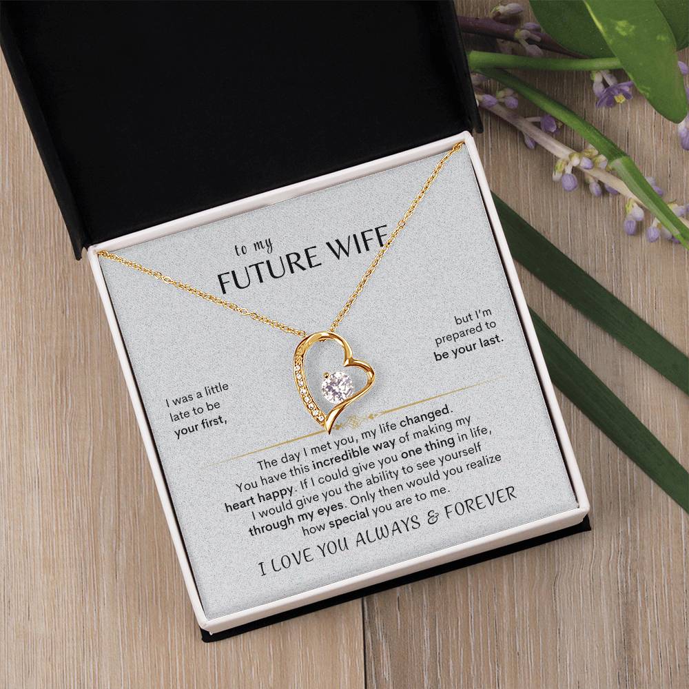 To MY Future Wife - Heart Necklace