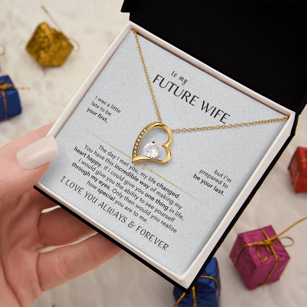 To MY Future Wife - Heart Necklace