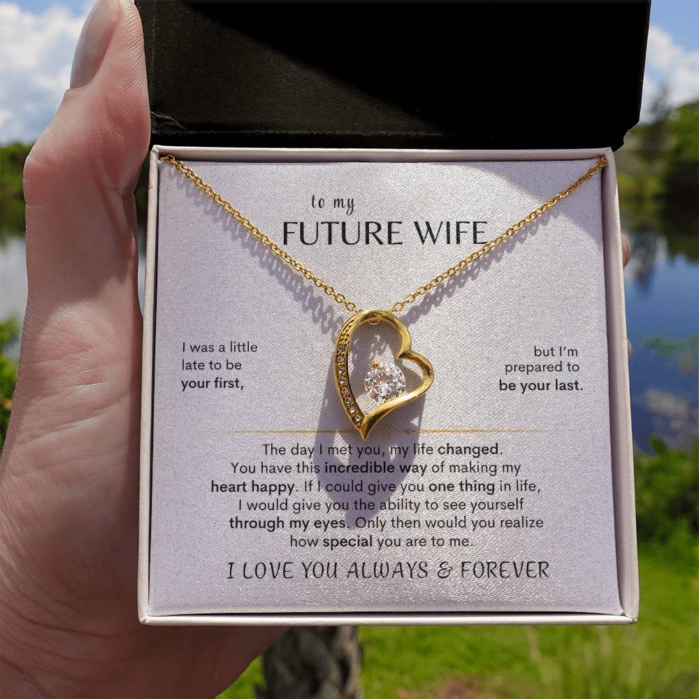 To MY Future Wife - Heart Necklace