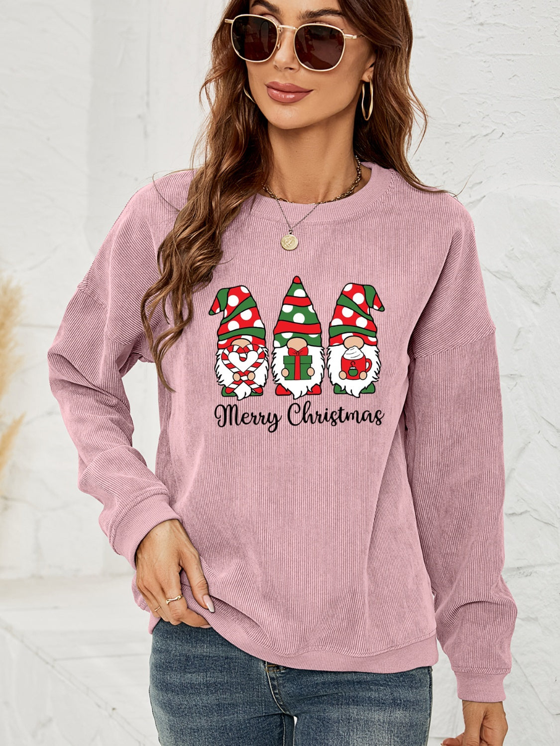 MERRY CHRISTMAS Graphic Sweatshirt - Design Studios Direct