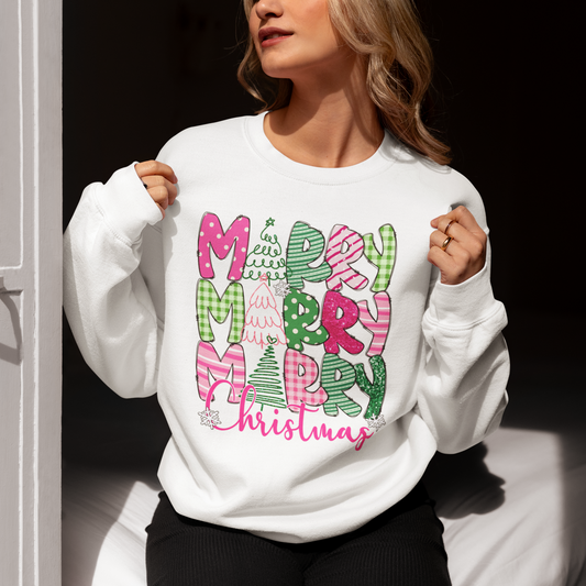 Christmas Tree Merry Sweatshirt