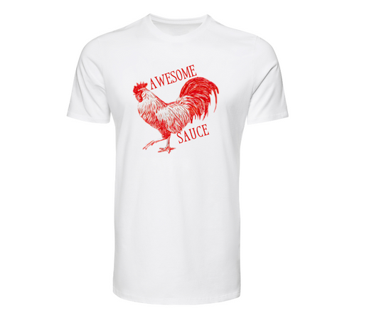 Awesome Sauce Rooster Cotton Tee