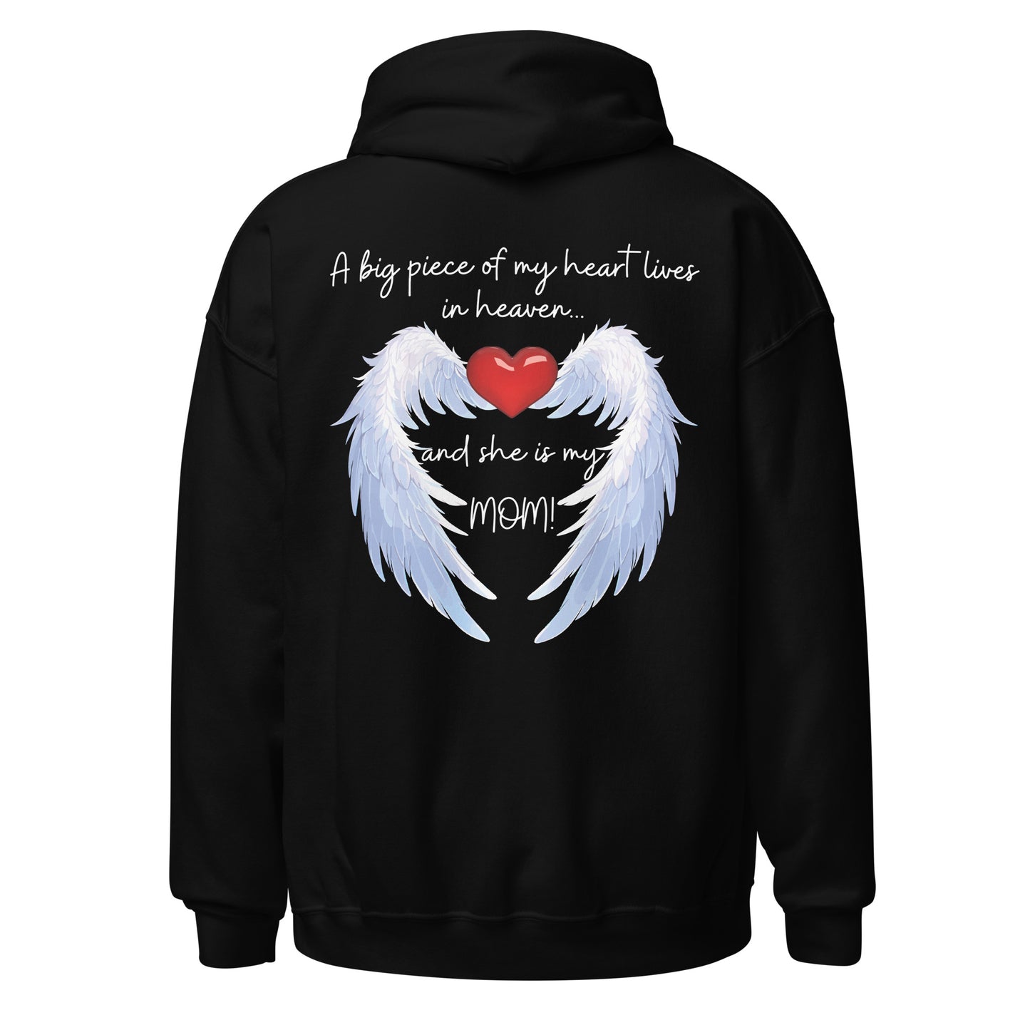 Heavenly Heart Mom Hoodie | Design Studios Direct