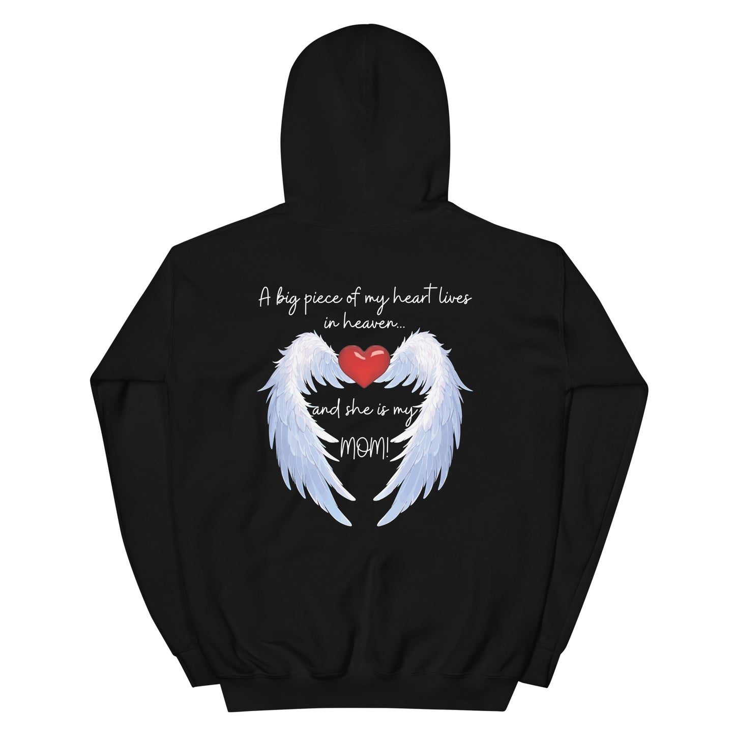 Heavenly Heart Mom Hoodie | Design Studios Direct