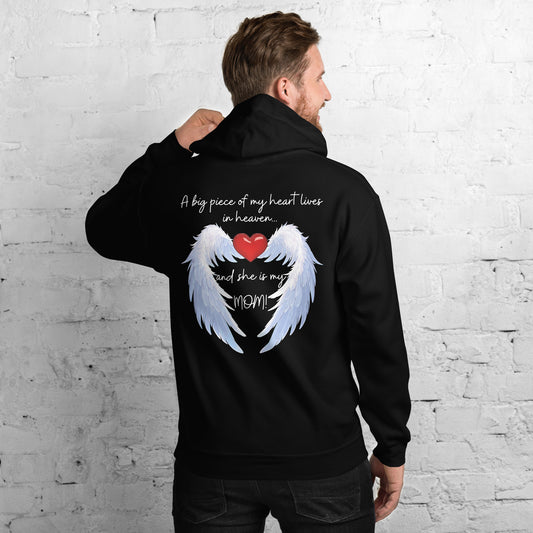 Heavenly Heart Mom Hoodie | Design Studios Direct