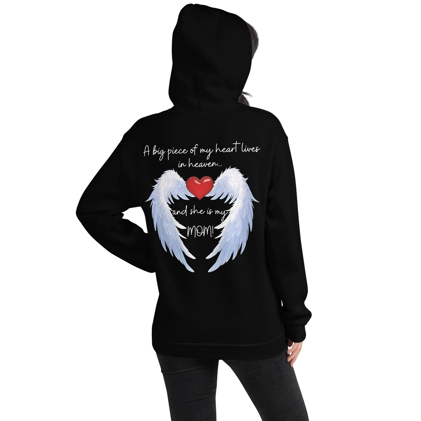 Heavenly Heart Mom Hoodie | Design Studios Direct