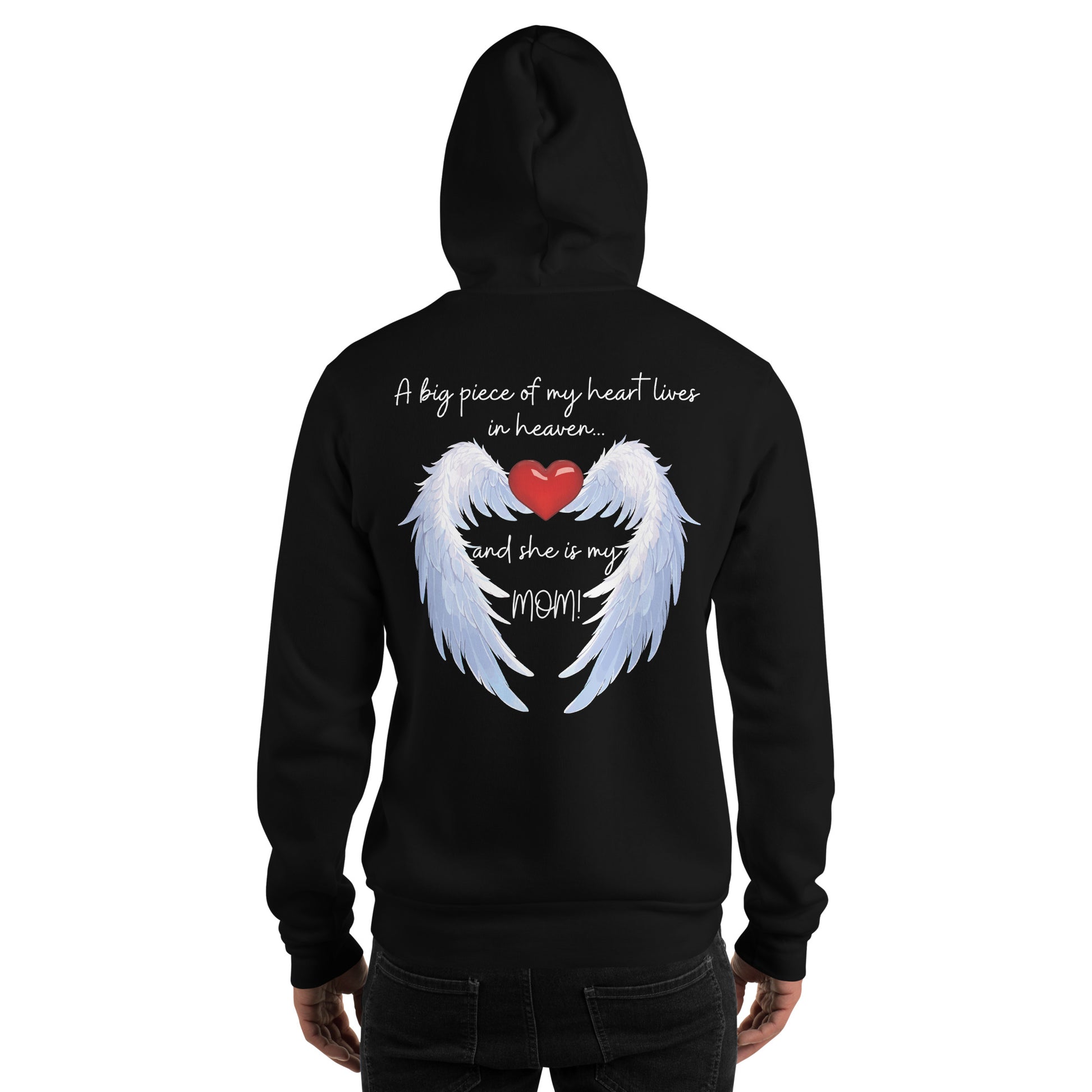 Heavenly Heart Mom Hoodie | Design Studios Direct