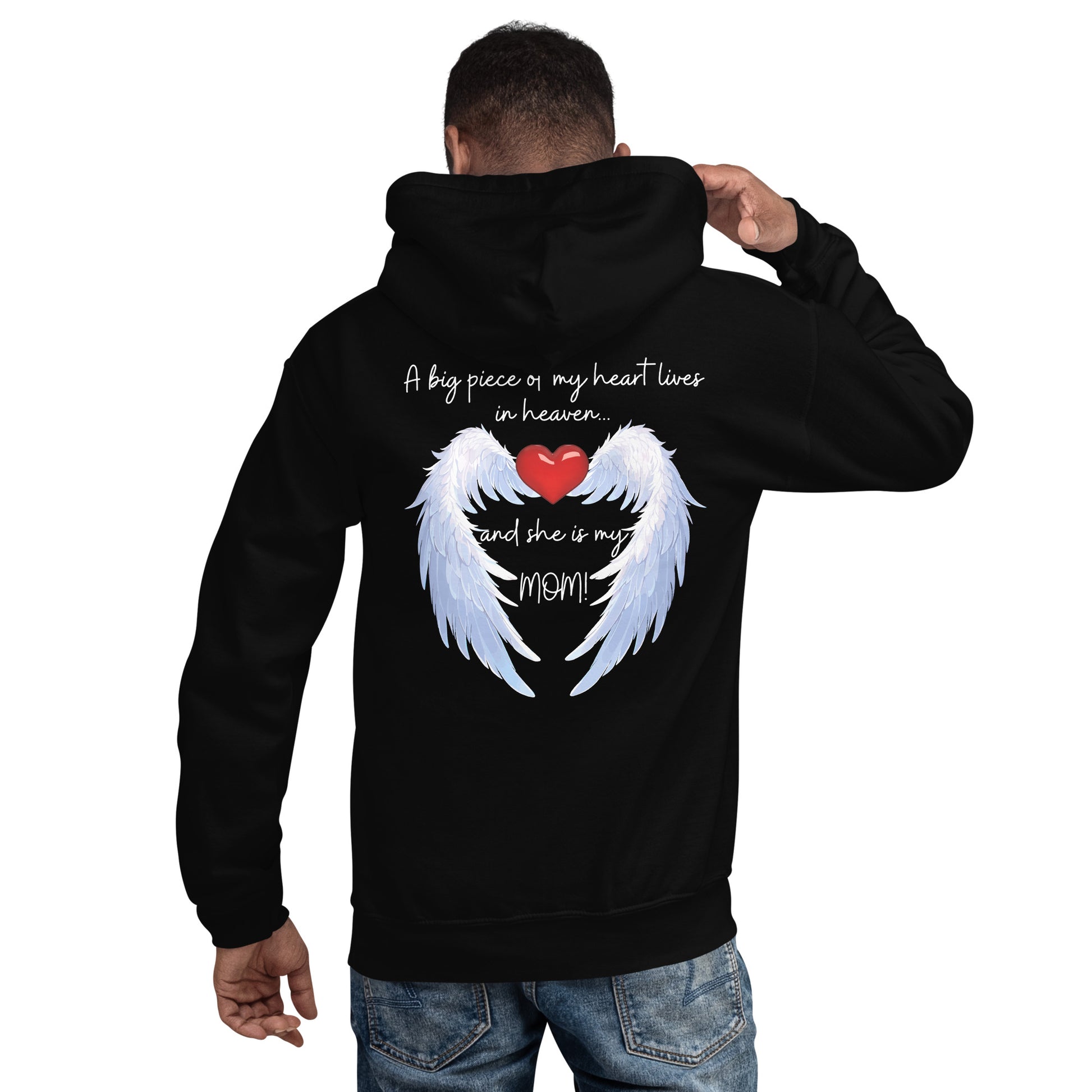 Heavenly Heart Mom Hoodie | Design Studios Direct