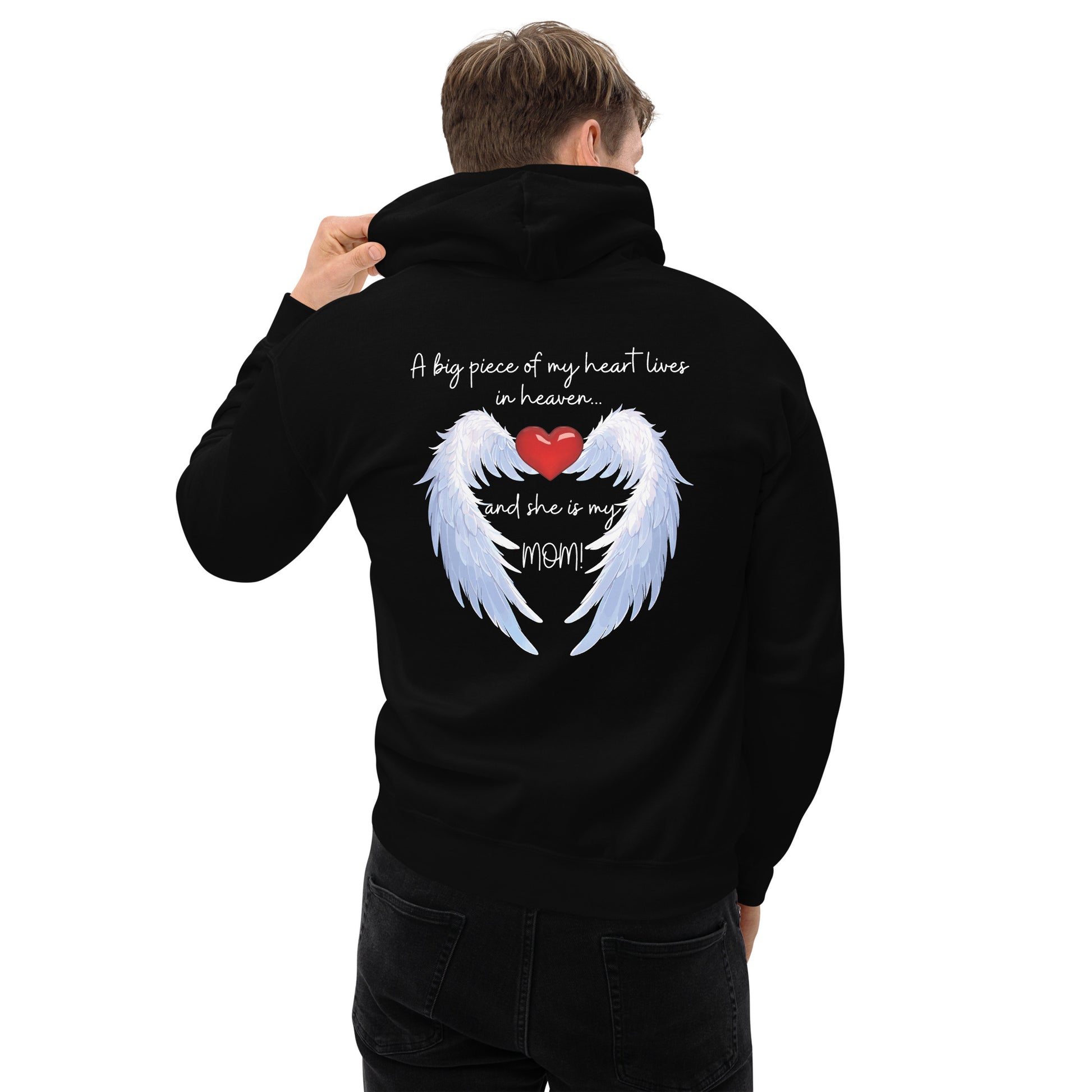 Heavenly Heart Mom Hoodie | Design Studios Direct