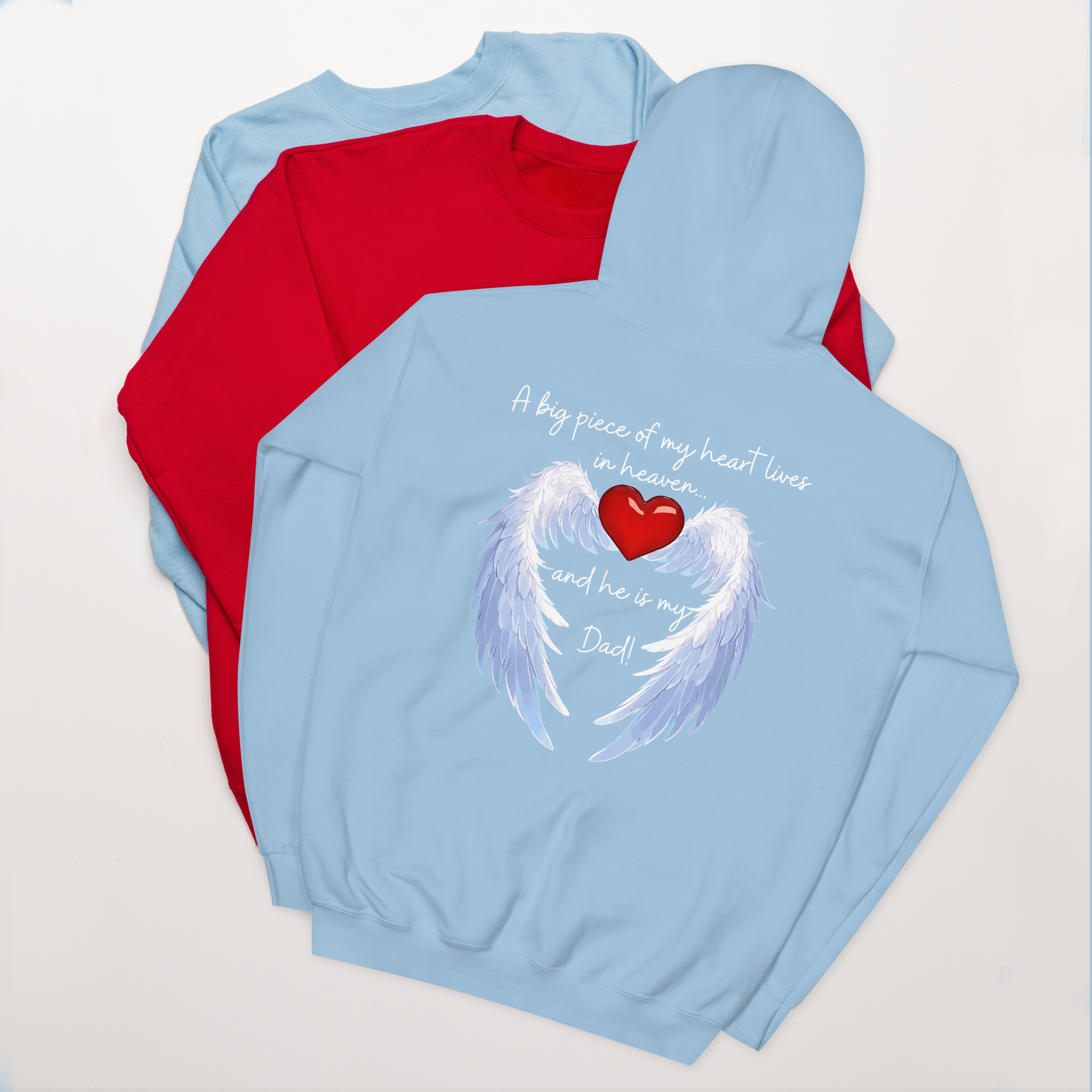 Long Sleeve Graphic Hoodie | Tribute Hoodie | Design Studios Direct