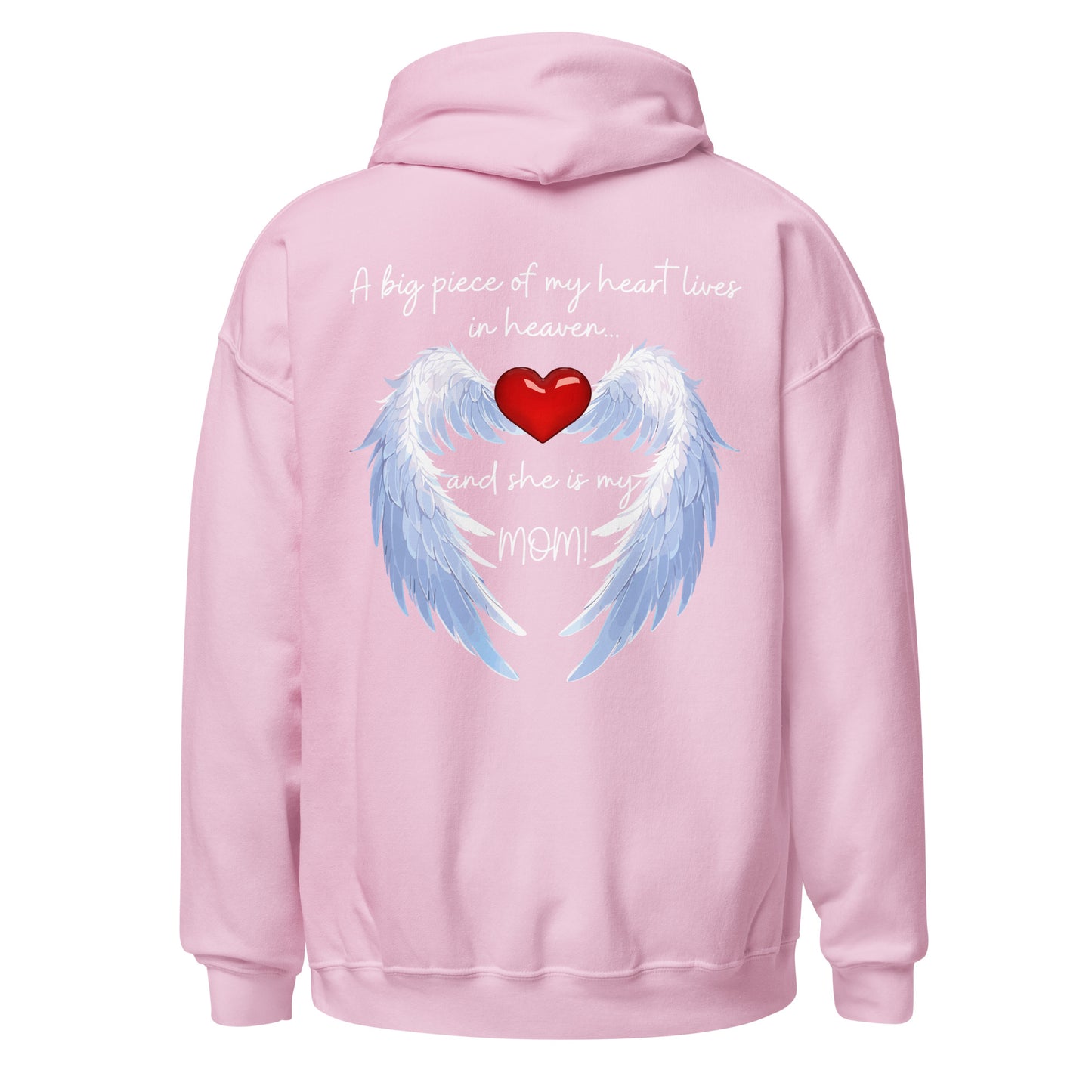 Heavenly Heart Mom Hoodie | Design Studios Direct