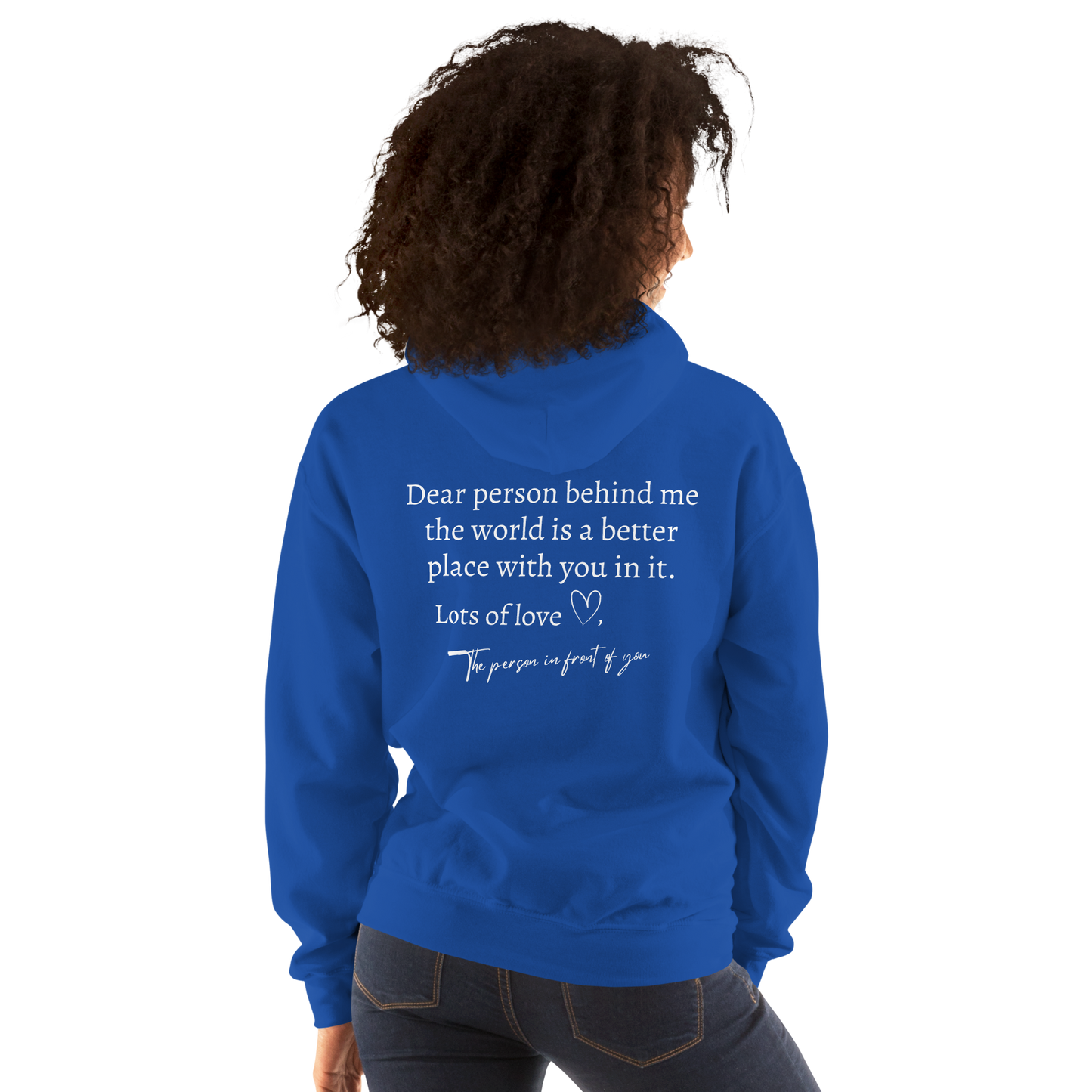 "Dear Person Behind Me" Unisex Hoodie - Design Studios Direct