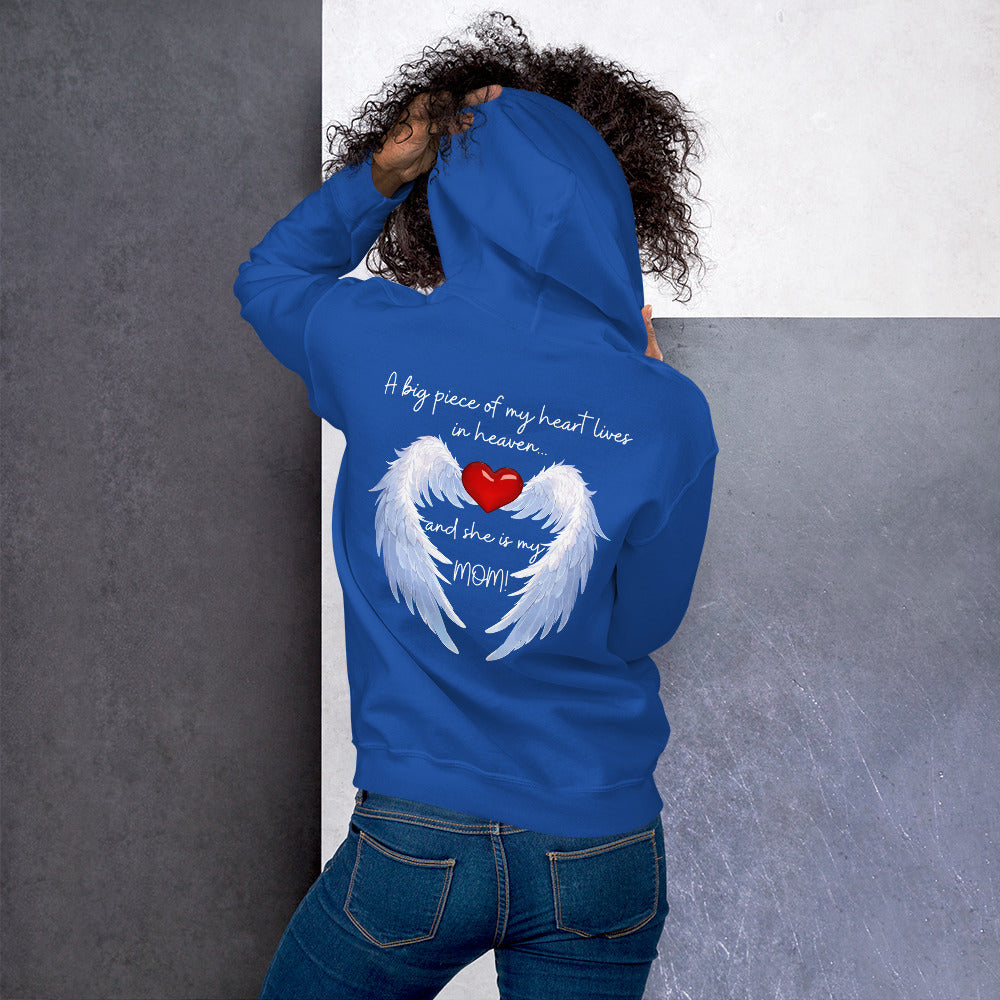 Heavenly Heart Mom Hoodie | Design Studios Direct