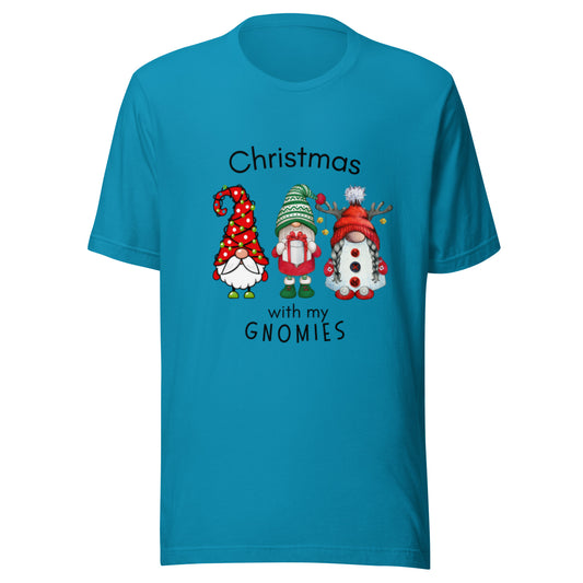 Festive Fun with My Gnomies: Christmas T-Shirt - Design Studios Direct