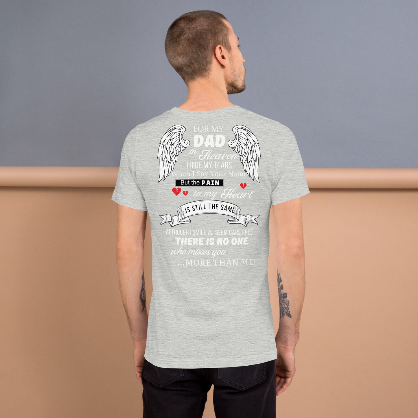 My Dad In Heaven | Custom Memorial Shirt - Design Studios Direct