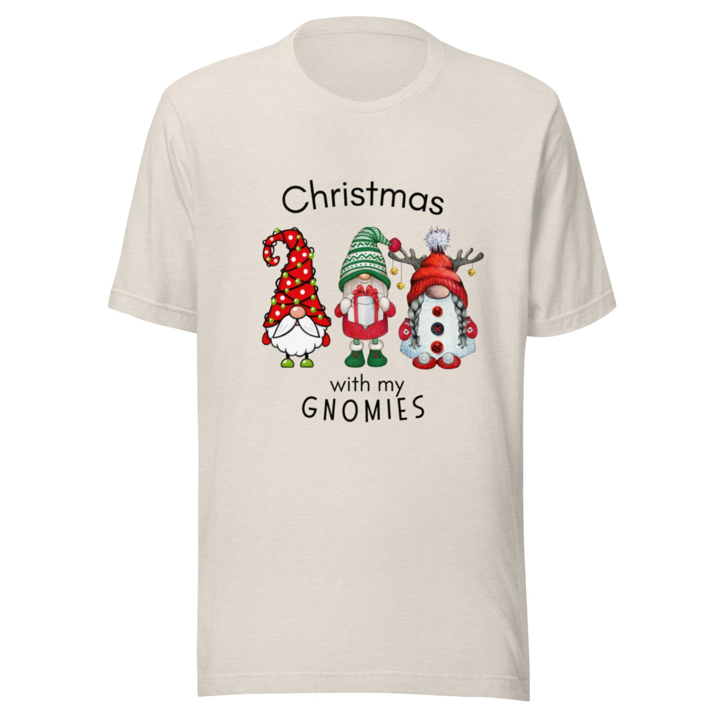 Festive Fun with My Gnomies: Christmas T-Shirt - Design Studios Direct